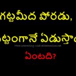 Silly And Logic Questions and answers in Telugu
